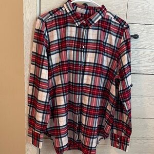 Loft women’s flannel top